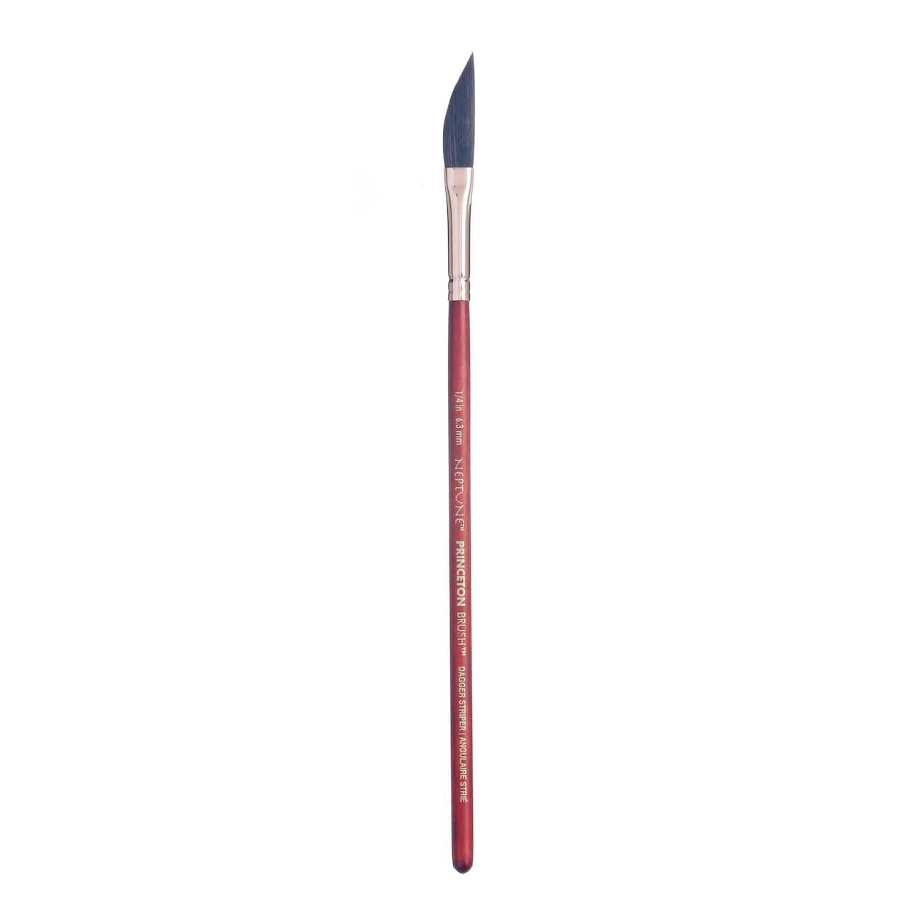 Princeton™ Neptune™ Synthetic Squirrel Watercolor Dagger Striper Brush